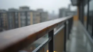 Deska kompozytowa na balustrady balkonowe