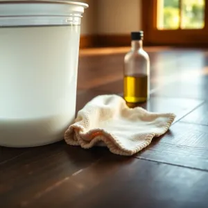 domowe sposoby na mycie drewnianej podłogi