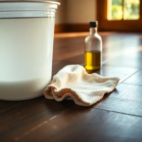 domowe sposoby na mycie drewnianej podłogi