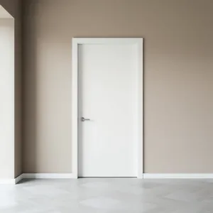 drzwi bezprzylgowe z ościeżnicą