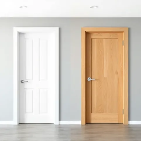 Drzwi białe czy w kolorze drewna