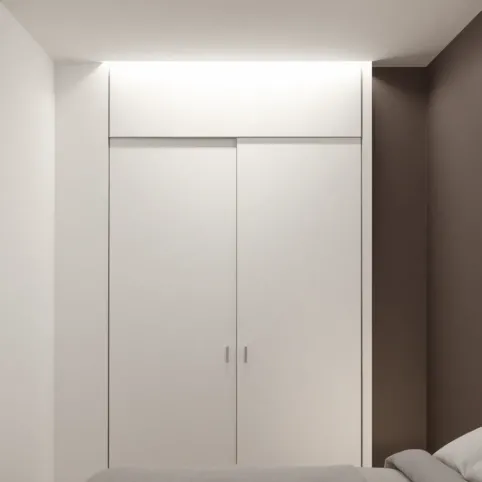 Drzwi do garderoby w sypialni