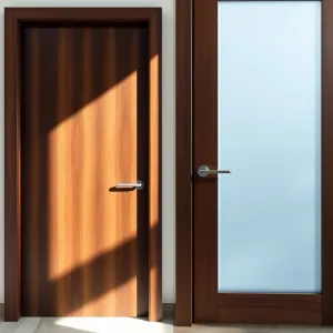 Drzwi do pokoju pełne czy z szybą