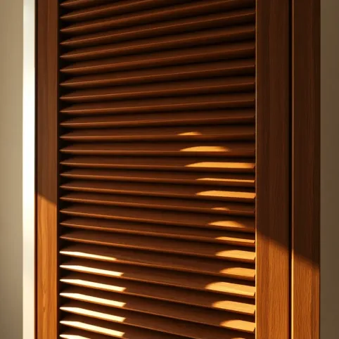 Drzwi do szafy z lameli