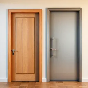 Drzwi drewniane czy aluminiowe