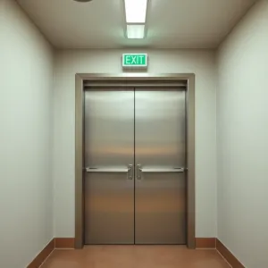 Drzwi ewakuacyjne wysokość