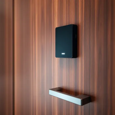 Drzwi hotelowe na kartę