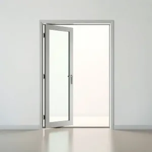 drzwi łamane z ościeżnicą