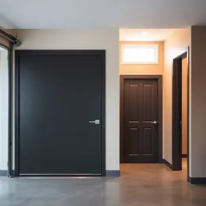 Drzwi między garażem a wiatrołapem