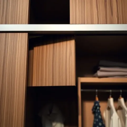 Drzwi przesuwne w szafie same się otwierają