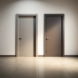 Drzwi przylgowe i bezprzylgowe różnica w cenie