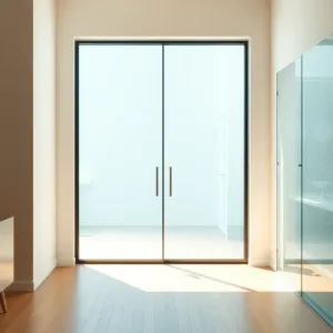Drzwi szklane przesuwne na wymiar