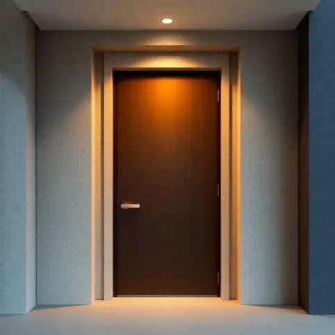 Drzwi wejściowe do mieszkania w bloku PORTA