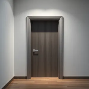 drzwi wejściowe do mieszkania z ościeżnicą