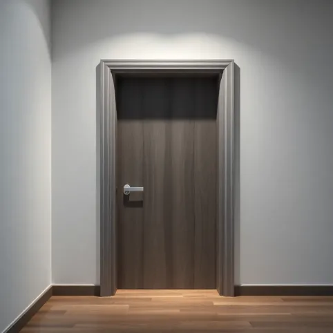 drzwi wejściowe do mieszkania z ościeżnicą