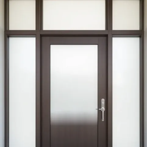 drzwi wejściowe z przeswietleniem