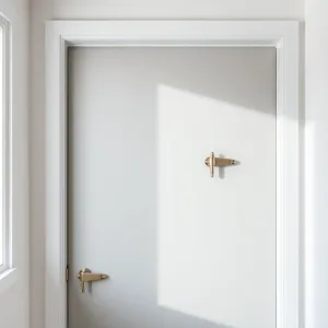 drzwi wewnętrzne na dwa zawiasy