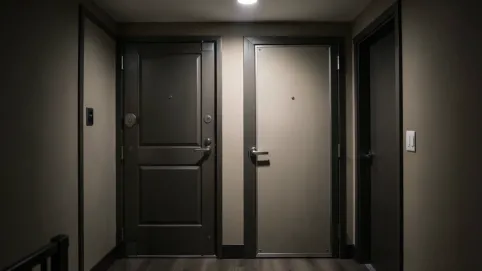 drzwi wewnętrzne na klatkę schodową