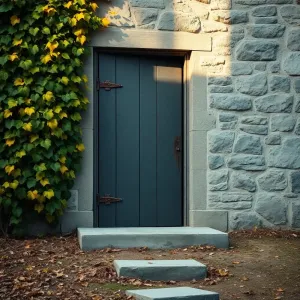 Drzwi zewnętrzne do piwnicy