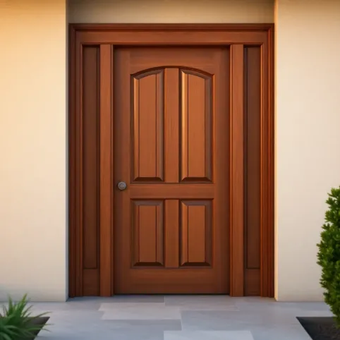Drzwi zewnętrzne drewniane ceną