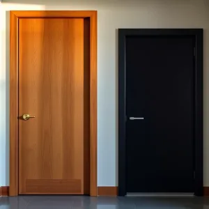 Drzwi zewnętrzne drewniane czy aluminiowe