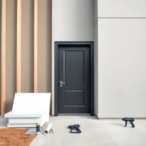 Drzwi zewnętrzne przed czy po elewacji