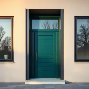 Drzwi zewnętrzne w innym kolorze niż okna