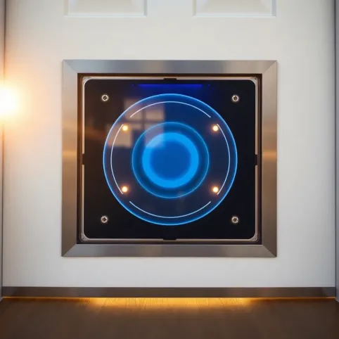 Drzwiczki dla psa z czytnikiem mikrochipów