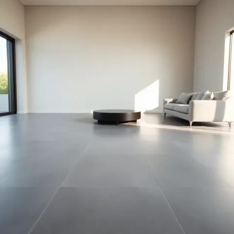 Duże płytki podłogowe do salonu