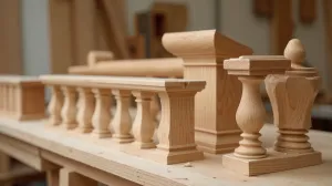 Elementy do balustrad drewnianych