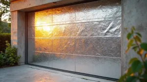 folia na bramę garażową
