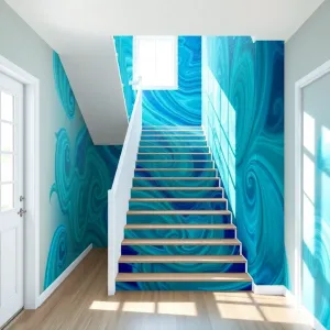 Fototapeta 3D Na Klatkę Schodową