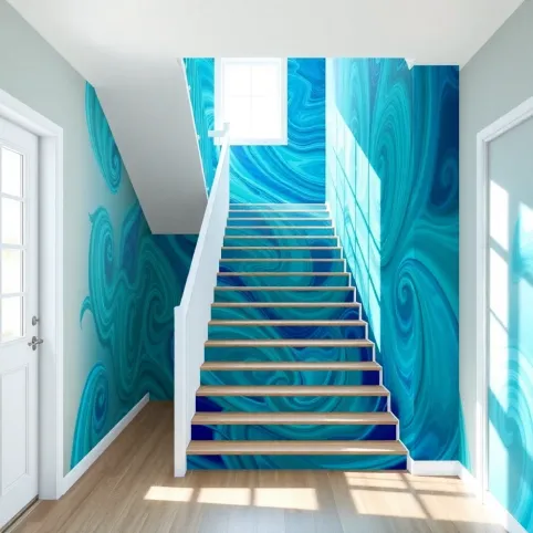 Fototapeta 3D Na Klatkę Schodową