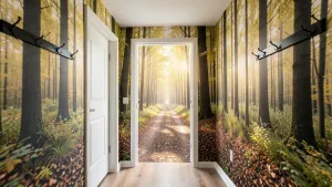 fototapeta powiększająca przedpokój