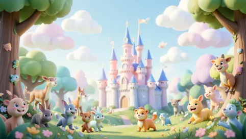 fototapety 3d dla dzieci