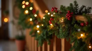 Girlanda na balustradę