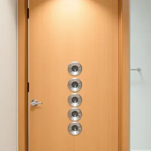 Ile tulei wentylacyjnych w drzwiach łazienkowych