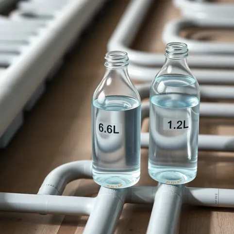 Ile wody w m2 podłogówki