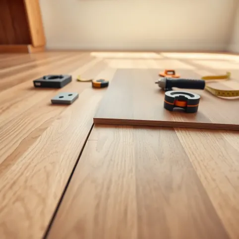 Jak kłaść panele na drewnianą podłogę