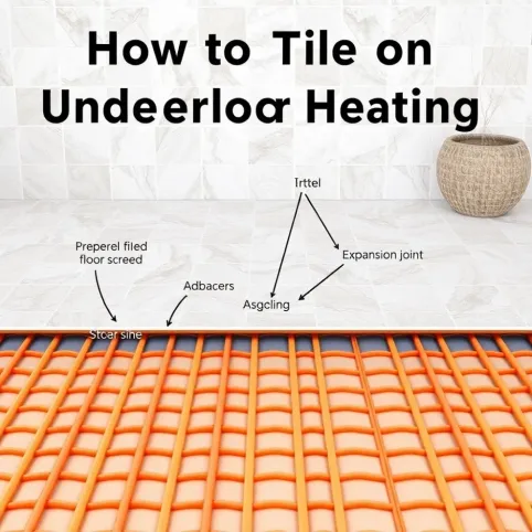 Jak kłaść płytki na ogrzewanie podłogowe