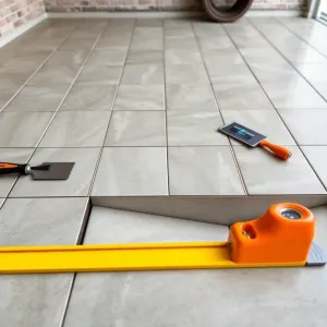 Jak kłaść płytki ze spadkiem w garażu