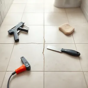 Jak naprawić pękniętą płytkę na podłodze