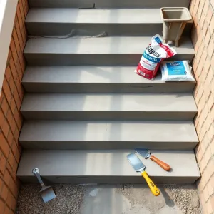 Jak naprawić źle wylane schody