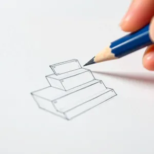 Jak narysować schody 3D