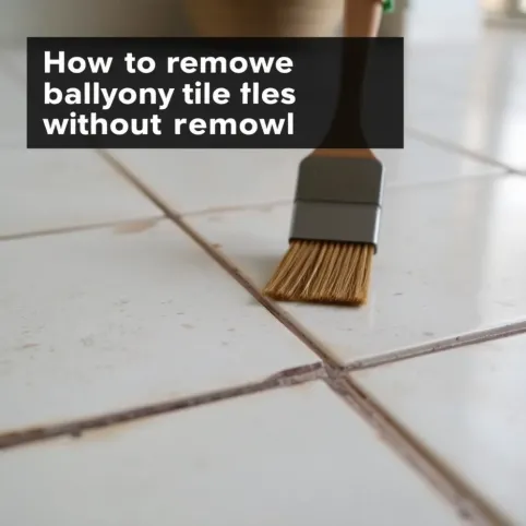 Jak odnowić płytki na balkonie