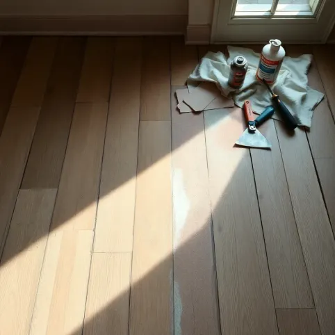 Jak odnowić podłogę pomalowana farbą olejną