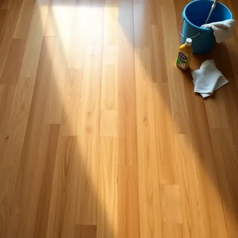 jak odświeżyć drewnianą podłogę