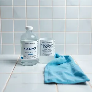 Jak odtłuścić płytki przed przyklejeniem lustra