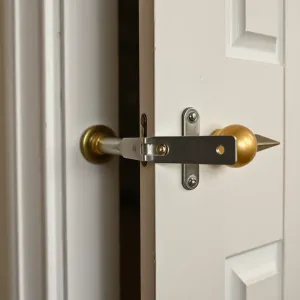 Jak otworzyć zatrzaśnięte drzwi bez klamki