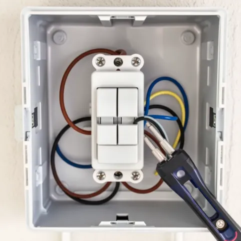 Jak podłączyć włącznik schodowy w puszce